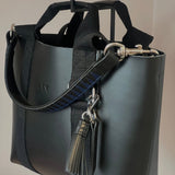 Browband Shoulder Strap - Black & Blue
