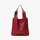 Sac en cuir The Shopper - Rouge