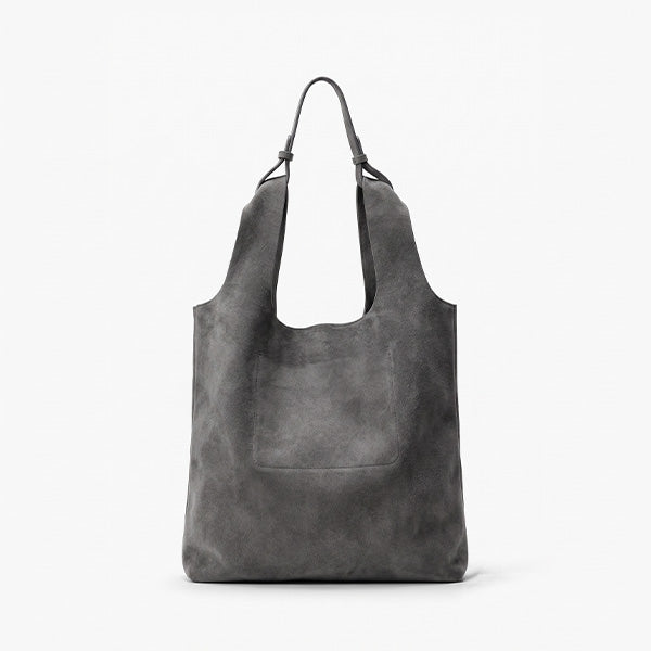 The Shopper – Graues Wildleder