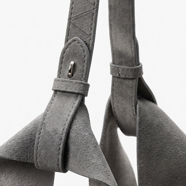The Shopper – Graues Wildleder