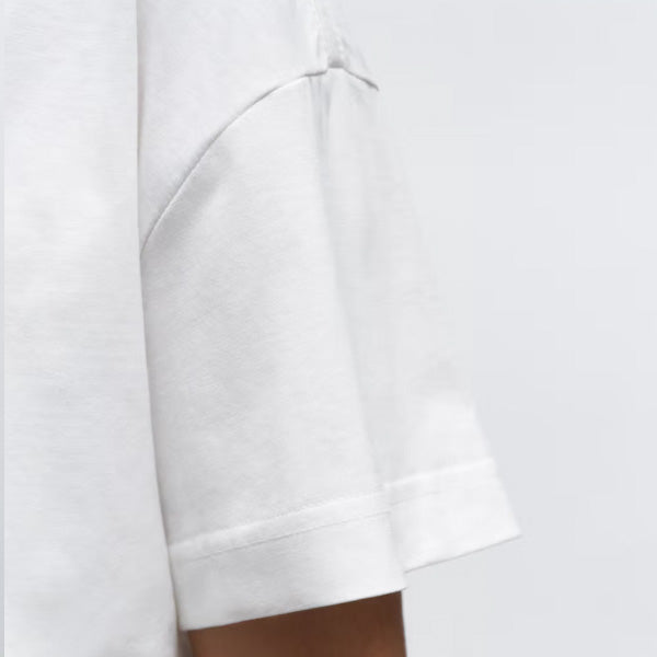 Horse Sketches Oversized Tee - Off White