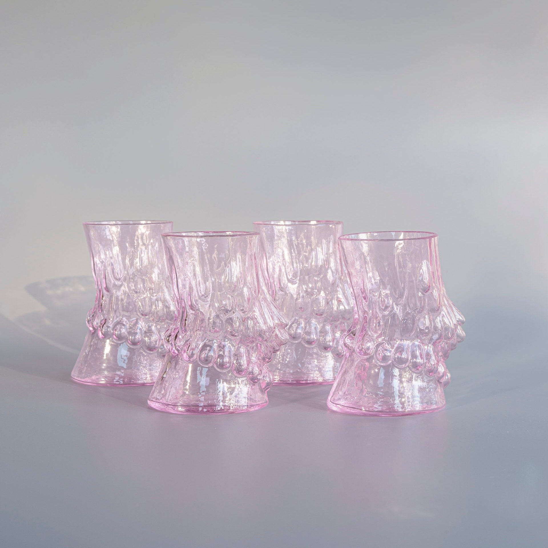 PONY av Hanna Hansdotter, 2 st Glas, Rosa