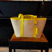 Hay Bag Medium Raffia - Gul