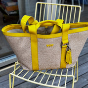Hay Bag Medium Raffia - Gul