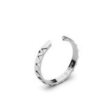 Skultuna x Get the Gallop Sharktooth Ring Thin - Silver