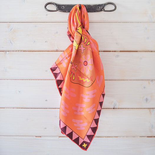 Horse Lovers Unite Silk Scarf