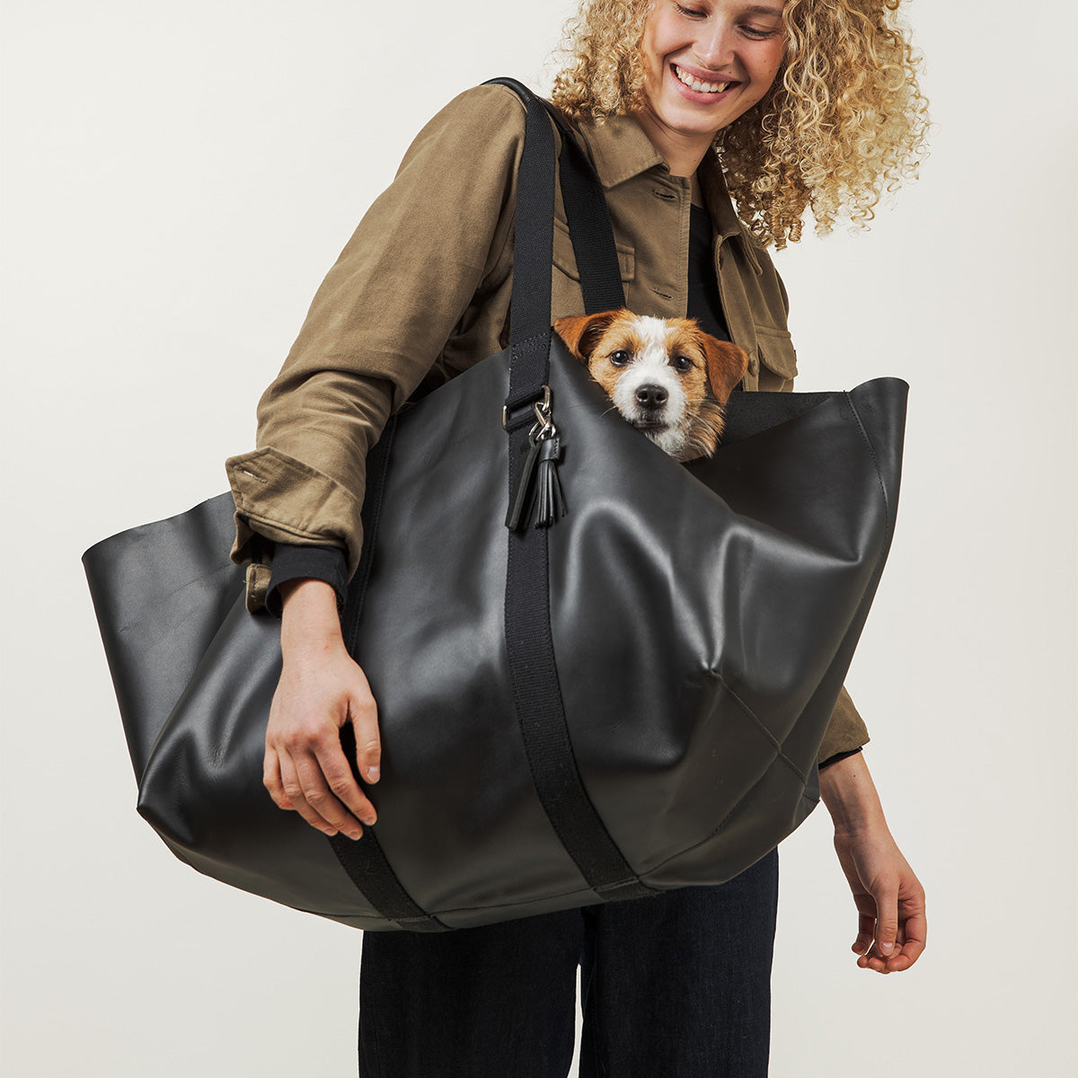 Hay Bag Large – Schwarz