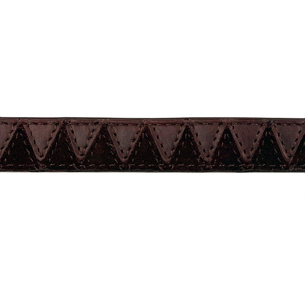 Sharktooth Horse Browband Leather Suede