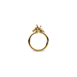 Skultuna x Get the Gallop Bague Horse - Plaqué Or