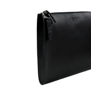 Lisen Laptop Leather Case - Black