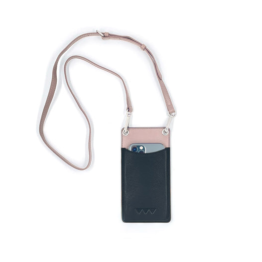Crossbody Phone Bag in Leather